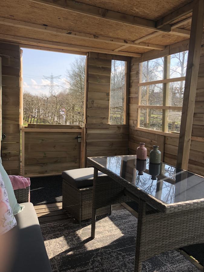 לינה וארוחת בוקר Harmelen Pipowagen/Chalet De Oude Rijn מראה חיצוני תמונה